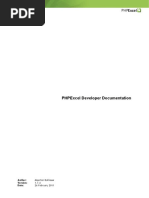 Download PHPExcel Developer Documentation by Radi Varbanov SN57324653 doc pdf