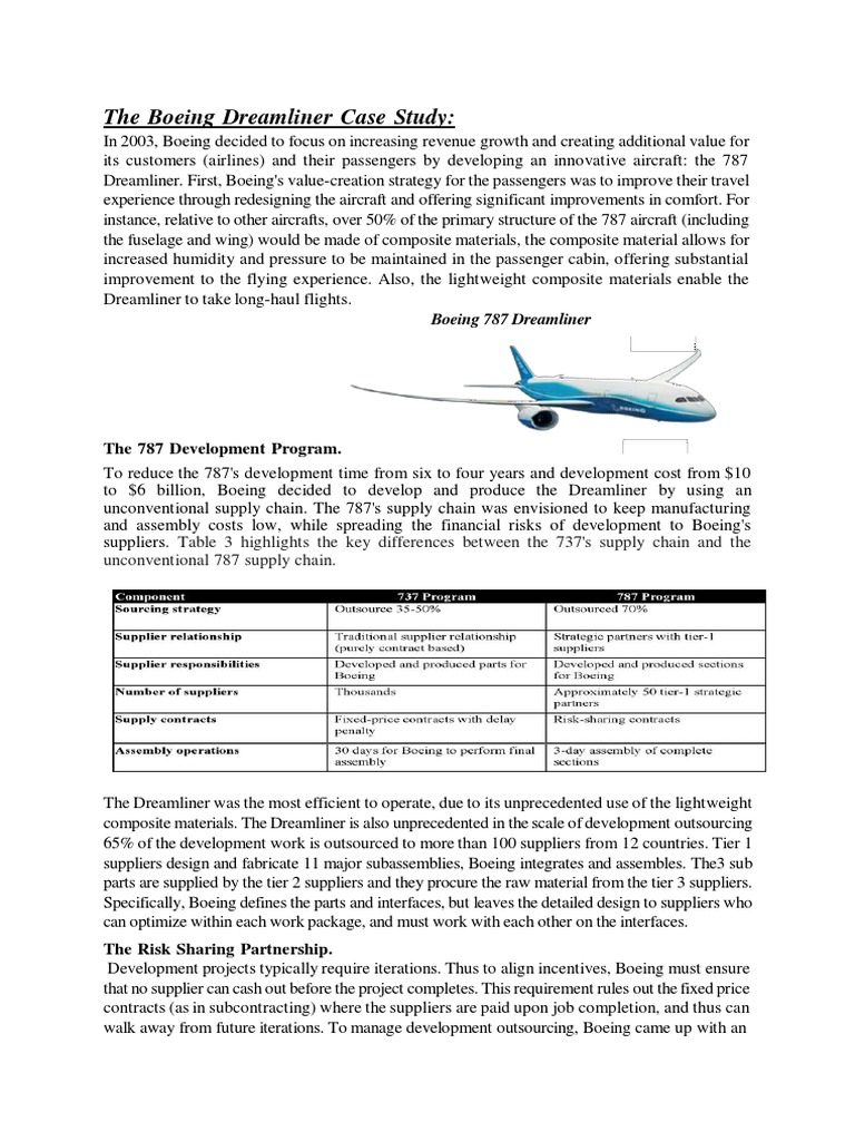 Procurement Case Study PDF Outsourcing Supply Chain