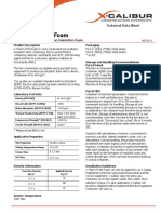 X-Therm PU40 Foam: Technical Data Sheet