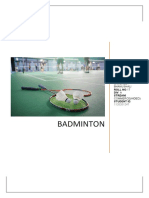 PE Project - Badminton - Sancheet Bhanushali - A