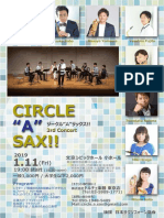 CIRCLEASAX!! 3nd CONCERT