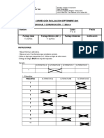 Pauta de Corrección Evaluación Septiembre 2021 1° Lenguaje y Comunicación