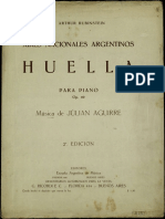 Huella - para Piano Op. 49