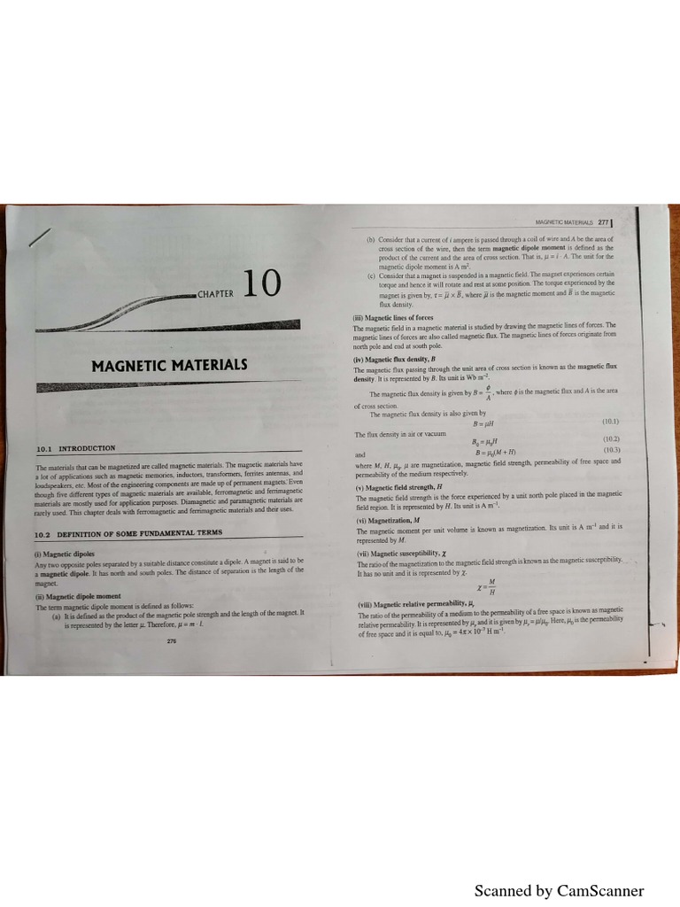 Magnetic Materials | PDF