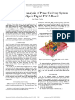 Power Integrity Analysis of High Speed FPGA Board