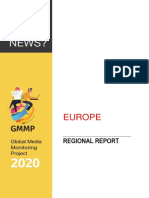 Europe Region. GMMP Report