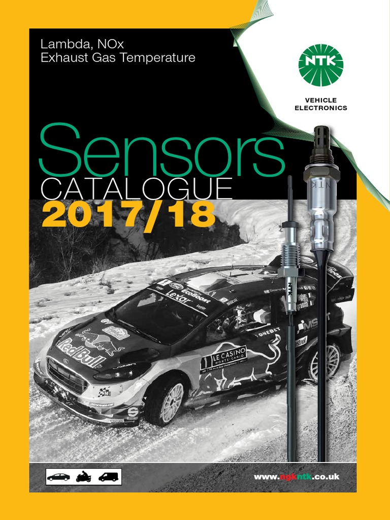 NTK Sensors 2017 18, PDF, Exhaust Gas