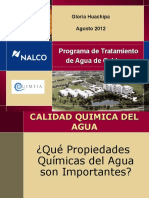 Tratamiento de Aguas para Calderas - Agosto - 2012