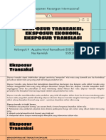 PDF Kelompok 9 - Eksposur Transaksi, Eksposur Ekonomi, Eksposur Translasi