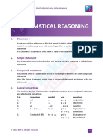 Miscellaneous - Mathematical Reasoning Handbook