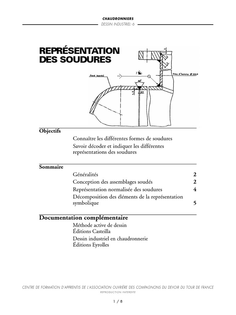 Cours Soudure PDF Construction Soudage