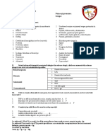 Varianta1 Test Biochimie