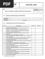 CL-NG-6460-002-036 Checklist For 230kV and 380kV XLPE Cables Rev00