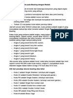 Cara Membaca Kode Pada Bearing Dengan Mudah