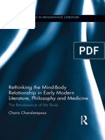 Rethinking the Mind-Body Relationship in Early Modern Literature, Philosophy and Medicine
