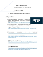 Tabla de Contenido II Examen Parcial