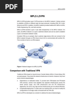 Mpls L2Vpn: Comparison With Traditional VPN