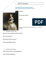 The Victorian Era: I. Queen Victoria (-)
