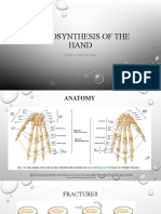 Osteosynthesis of The Hand