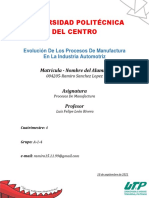 Ramiro Sanchez Lopez - Procesos de Manufactura