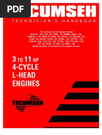 Download Tecumseh L-Head Engines Service Information by Toptool SN57332305 doc pdf