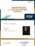Concepción Del Estado de Thomas Hobbes