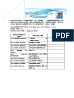 Nombres y Apellidos de La XV