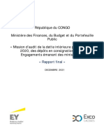 CGO MFBPP 2022 Rapport D'audit de La Dette Intérieure Sur La Période 2019-2020 (31 Décembre 2021)