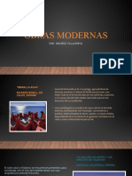 OBRAS MODERNAS DE ARQUITECTOS INTERNACIONALES