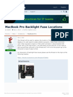 MacBook Pro Backlight Fuse Locations - MacRumors Forums