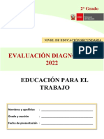 Evaluación Diagnóstica 2° Grado 2022