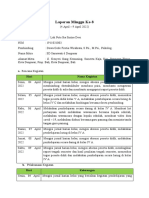 Laporan Mingguan Asistensi Mengajar Minggu Ke - 8