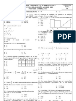 Matemática para concurso de aeronáutica