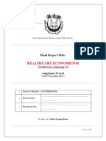 F/O Architecture & Ekistics, Jamia Millia Islamia Final Report