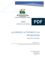 Ciencia, Tecnica y Tecnologia 