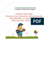 5 3 INEN 2288Productos Quimicos Industriales Etiquetado