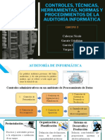 Diapositivas - Controles, Técnicas, Herramientas, Normas y Procedimientos de La Auditoría Informática