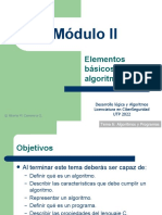 Capitulo II Elementos Basicos de Un Agoritmo