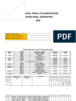 Plan Anual para La Planificacin Transicin