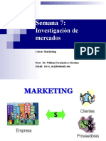 Investigacion de Mercados