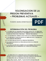 PROLONGACION DE LA PRISION PREVENTIVA (1)