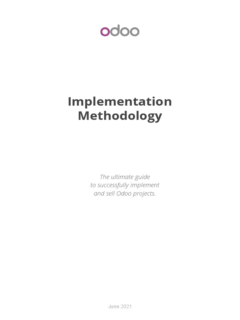 Odoo Project Implementation Guide | PDF | Project Management | Customer ...