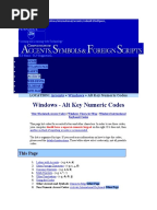 Alt Codes List of Alt Key Codes Symbols