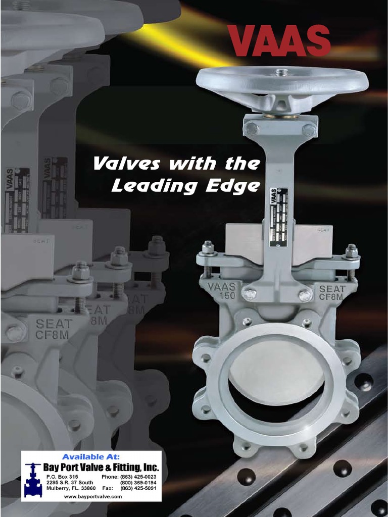 VAAS Knife Gate General Brochure PDF