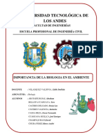 Importancia de La Biologia en El Medio Ambiente