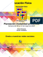 S33 Plan de Educación Física PRIMARIA Modalidad Presencial (Del 09 Al 13 de Mayo de 2022)
