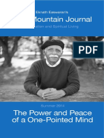 Blue Mountain Journal: Eknath Easwaran's