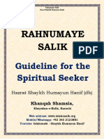 Guideline For The Spiritual Seeker Hazrat Shaykh Humayun Hanif DB