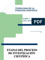 Etapas Del Proceso de Investigacion Cientifica