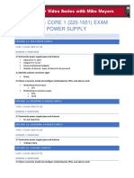 COMPTIA A+ CORE 1 (220-1001) EXAM Chapter 7: Power Supply